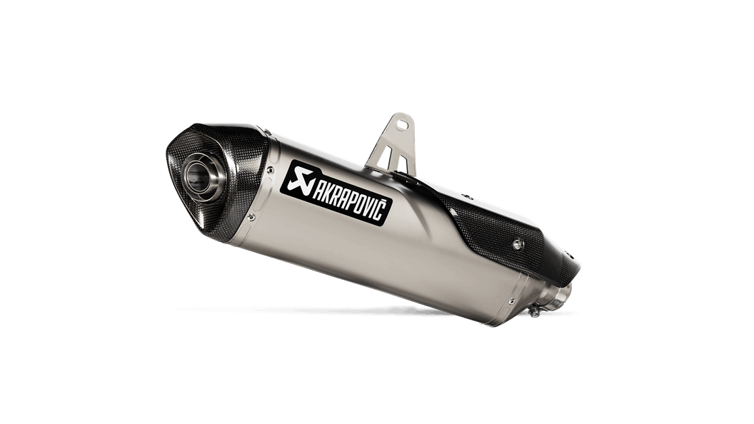 Sistema de Escapes Akrapovick Titanium Slip-On Line para Tiger 900