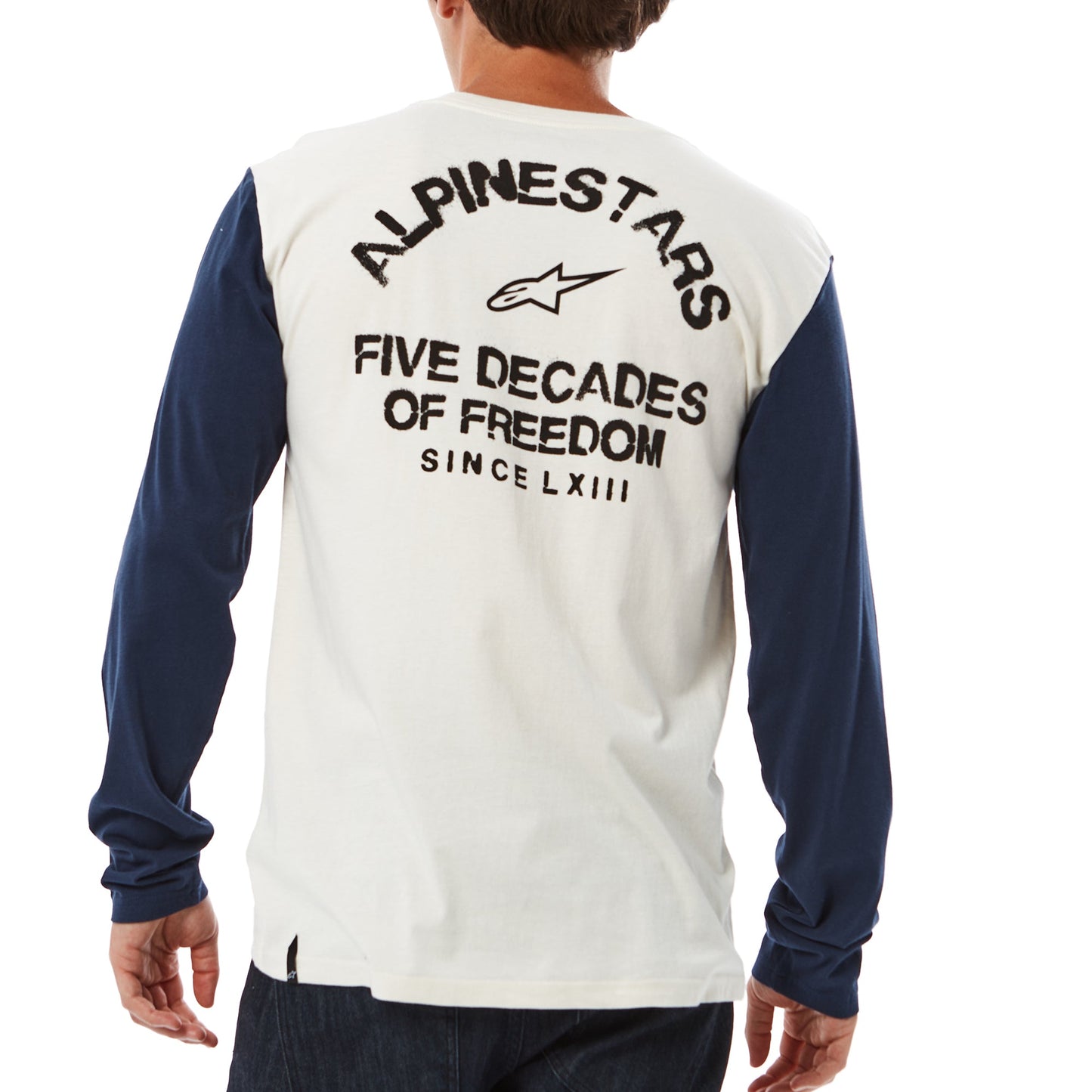 Playera manga larga Alpinestars Decades natural