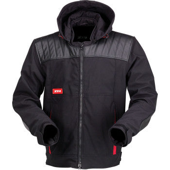 Chamarra Z1R Armored - Negro/Rojo