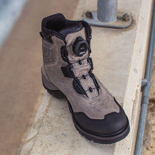 Botas ICON Stormhawk a prueba de Agua color Gris