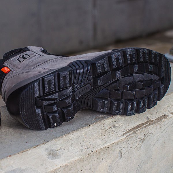 Botas ICON Stormhawk a prueba de Agua color Gris