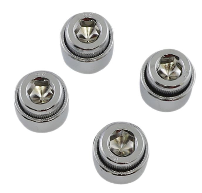 Tapones del eje de balancines cromo