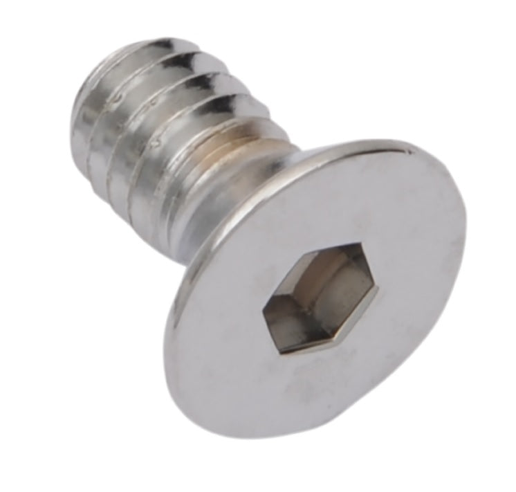 Tornillos allen de cabeza plana 1/4"-20 x 1/2" cromo