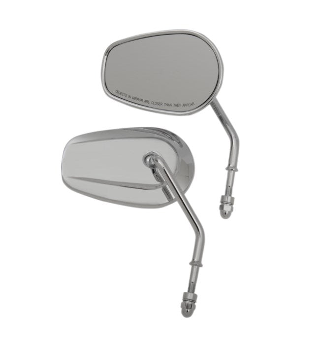 Espejos Retrovisores Teardrop - Cromo