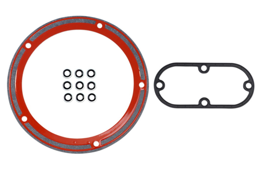 Juego de juntas y o-rings de inspeccion H-D Dyna y Softail 1999 a 2006