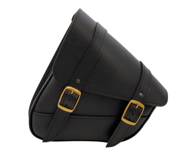 Alforja lateral basculante en piel sintetica