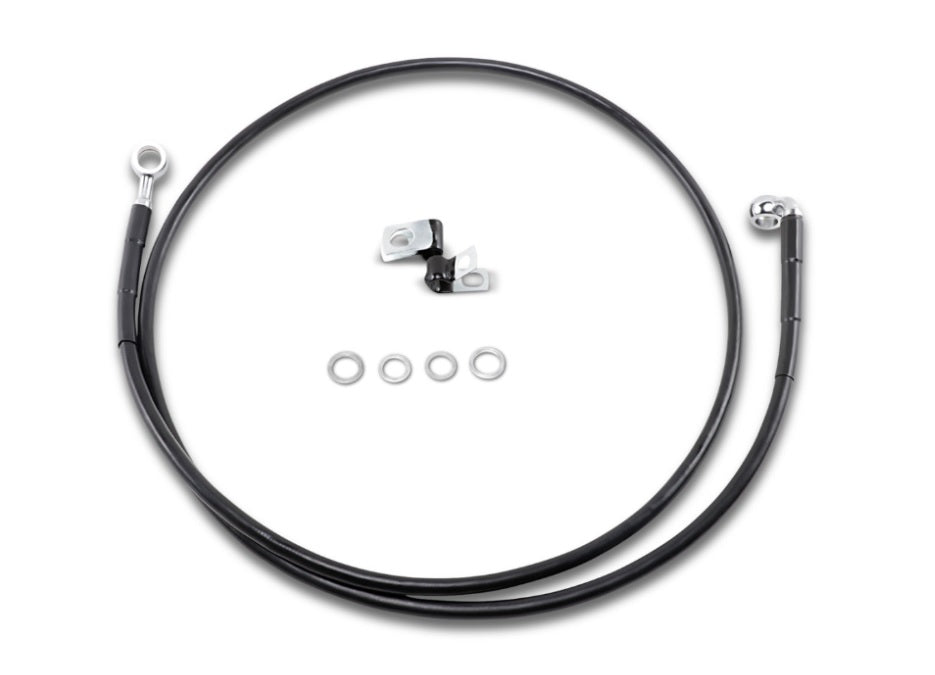 Línea de Freno Delantero de 10" - Negro