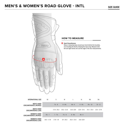 SPX AC V2 Gloves - Black/White/Red - Small