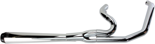 Sistema de escape Road Rage 2:1 - Escape 2:1 - Cromado - Megáfono - Largo - FXD '91-'05