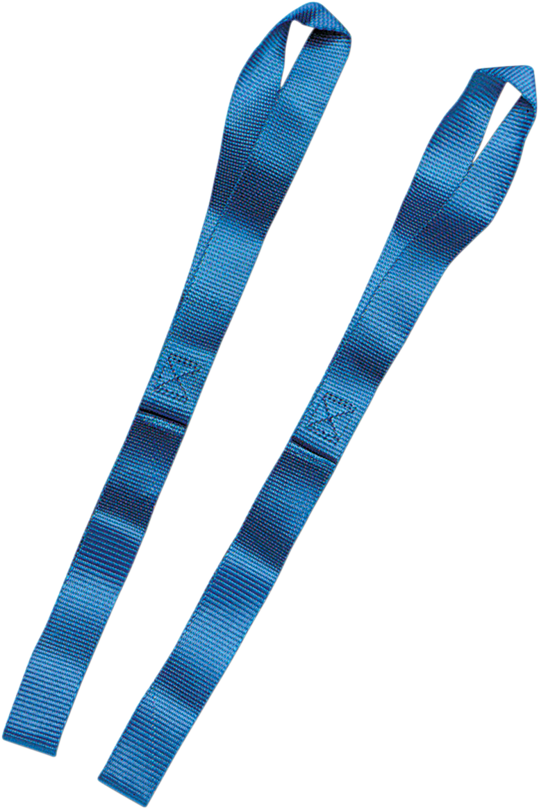 Extensiones de amarre de 1" de ancho - Extensiones de amarre - 1" x 1.5' - Azul