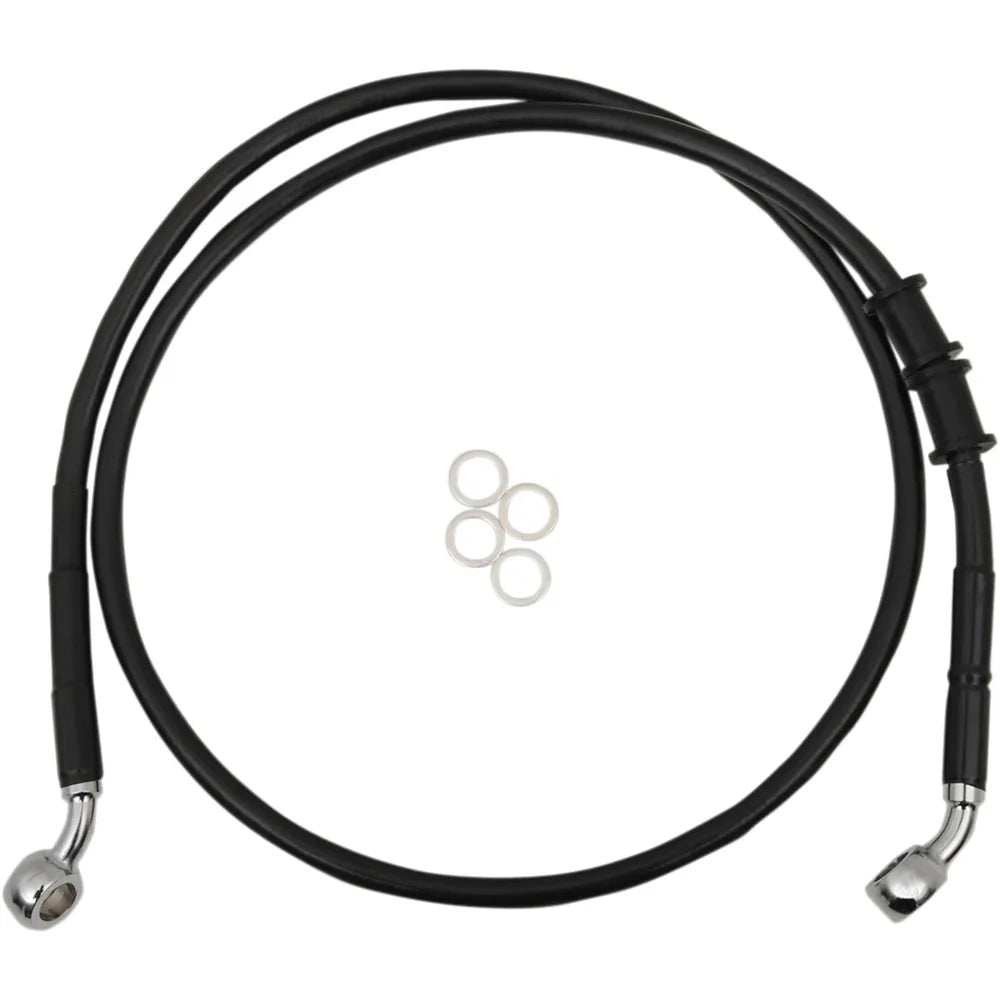 Línea de Freno Delantera +6" - Negro