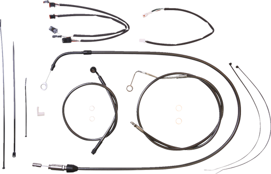 Kit de instalación de manillar de diseño Black Pearl™ - Kit de instalación de manillar de diseño Black Pearl™ - 15"-17" - FLH '21-'23