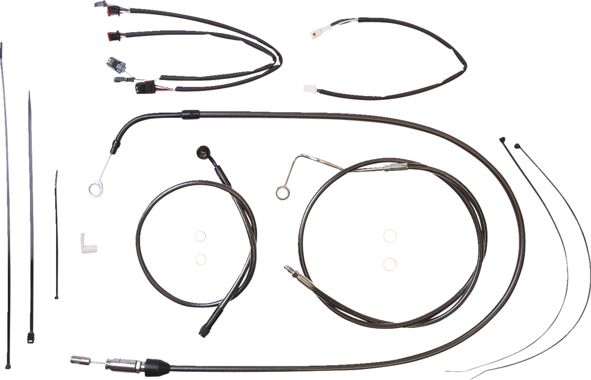 Kit de instalación de manillar de diseño Black Pearl™ - Kit de instalación de manillar de diseño Black Pearl™ - 15"-17" - FLH '21-'23