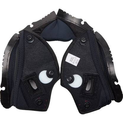 Almohadillas para las mejillas del casco pista gp rr
