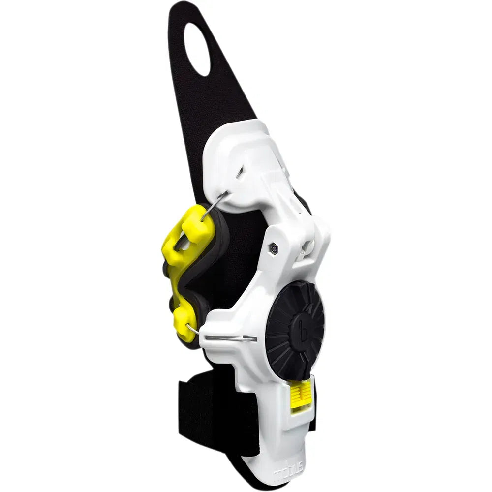 Muñequeras Mobius X8 - White/Acid Yellow