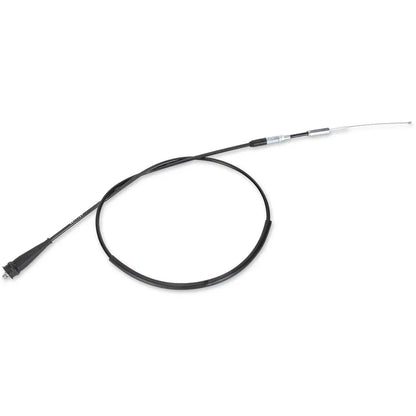 Cable del acelerador de vinilo negro.
