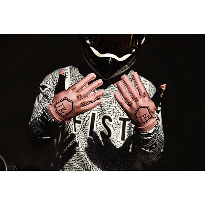Guantes earth stocker con correas