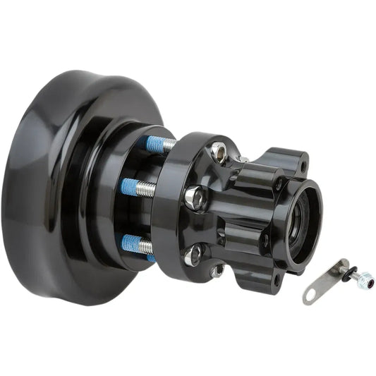 Hub - With TPMS - Rear - Black