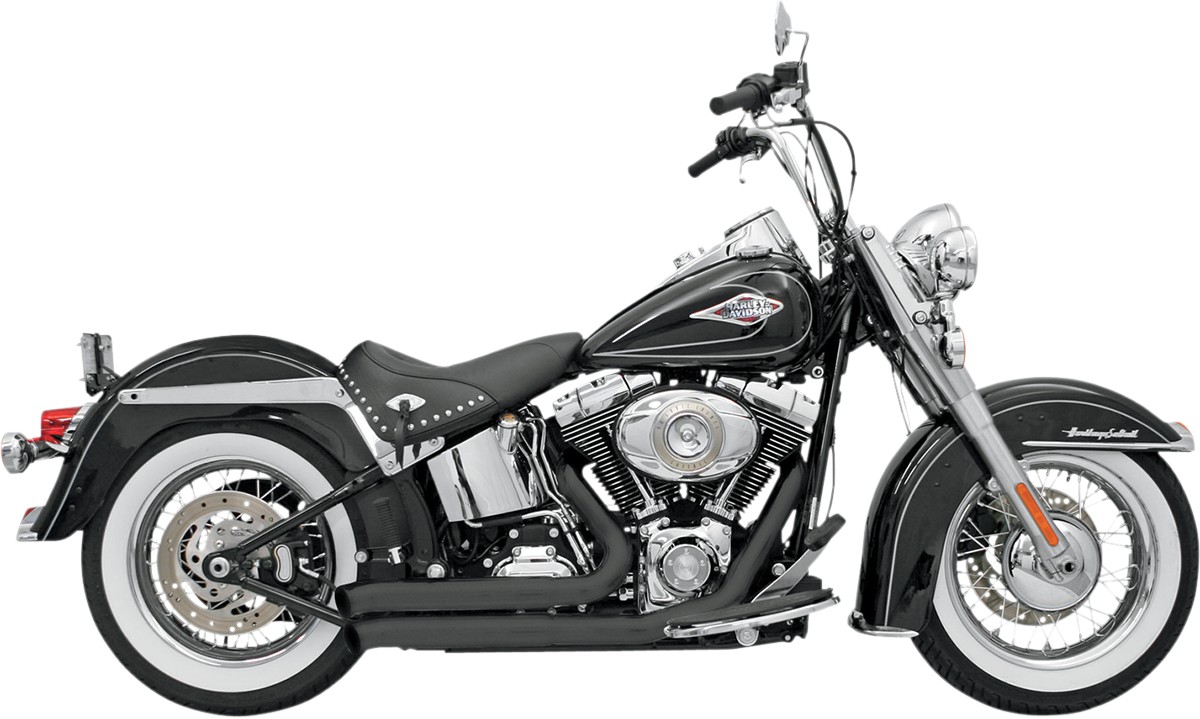 Sistema de escape serie FireSweep - Escape FireSweep - Negro - Softail