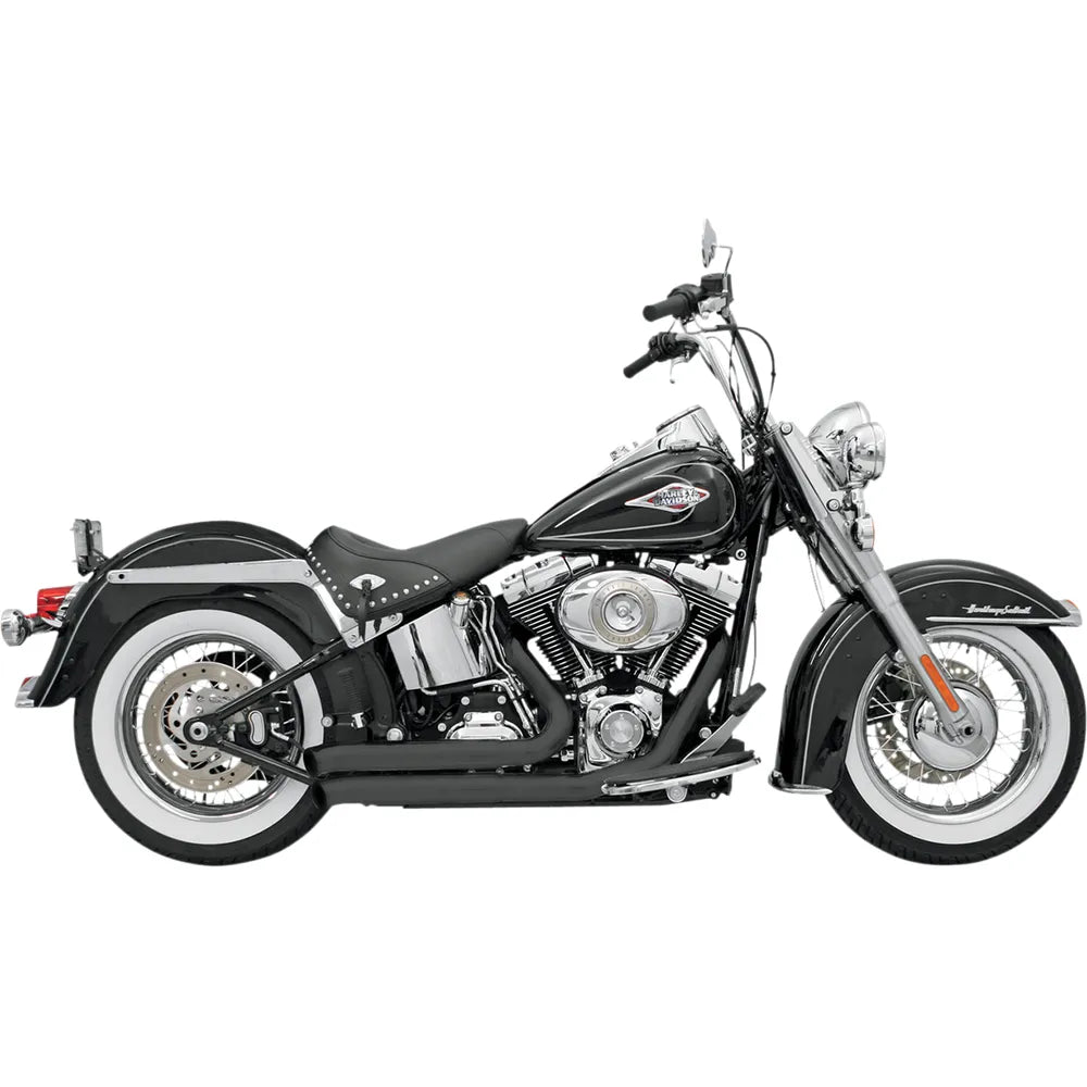 Sistema de escape serie FireSweep - Escape FireSweep - Negro - Softail