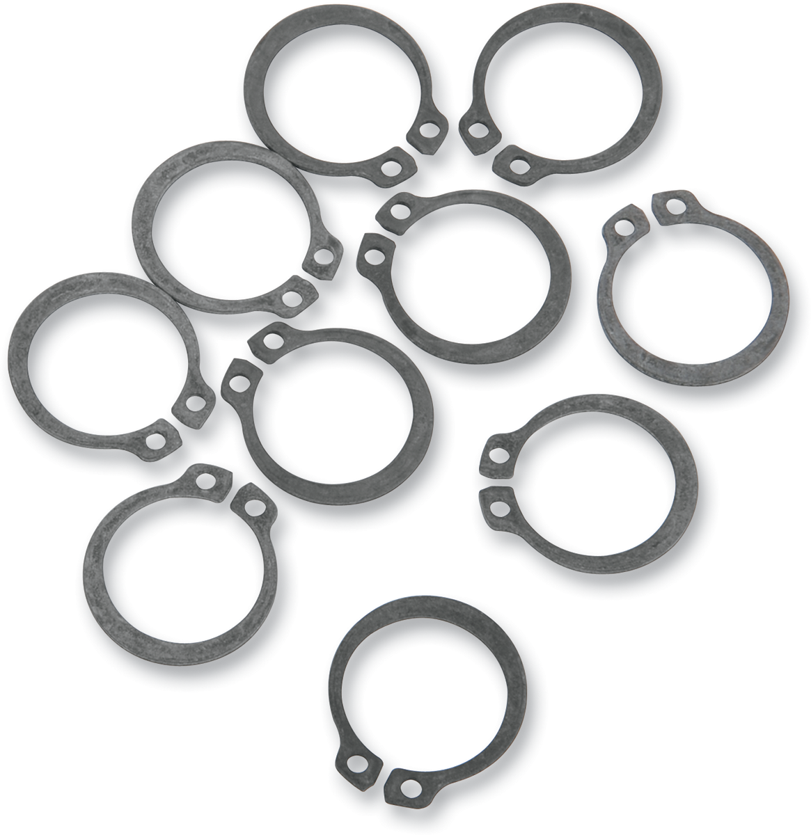 Kit de arandela/anillo elástico del contraeje - Anillo elástico - Paquete de 10 - Kawasaki/Suzuki