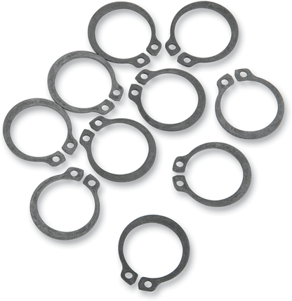 Kit de arandela/anillo elástico del contraeje - Anillo elástico - Paquete de 10 - Kawasaki/Suzuki