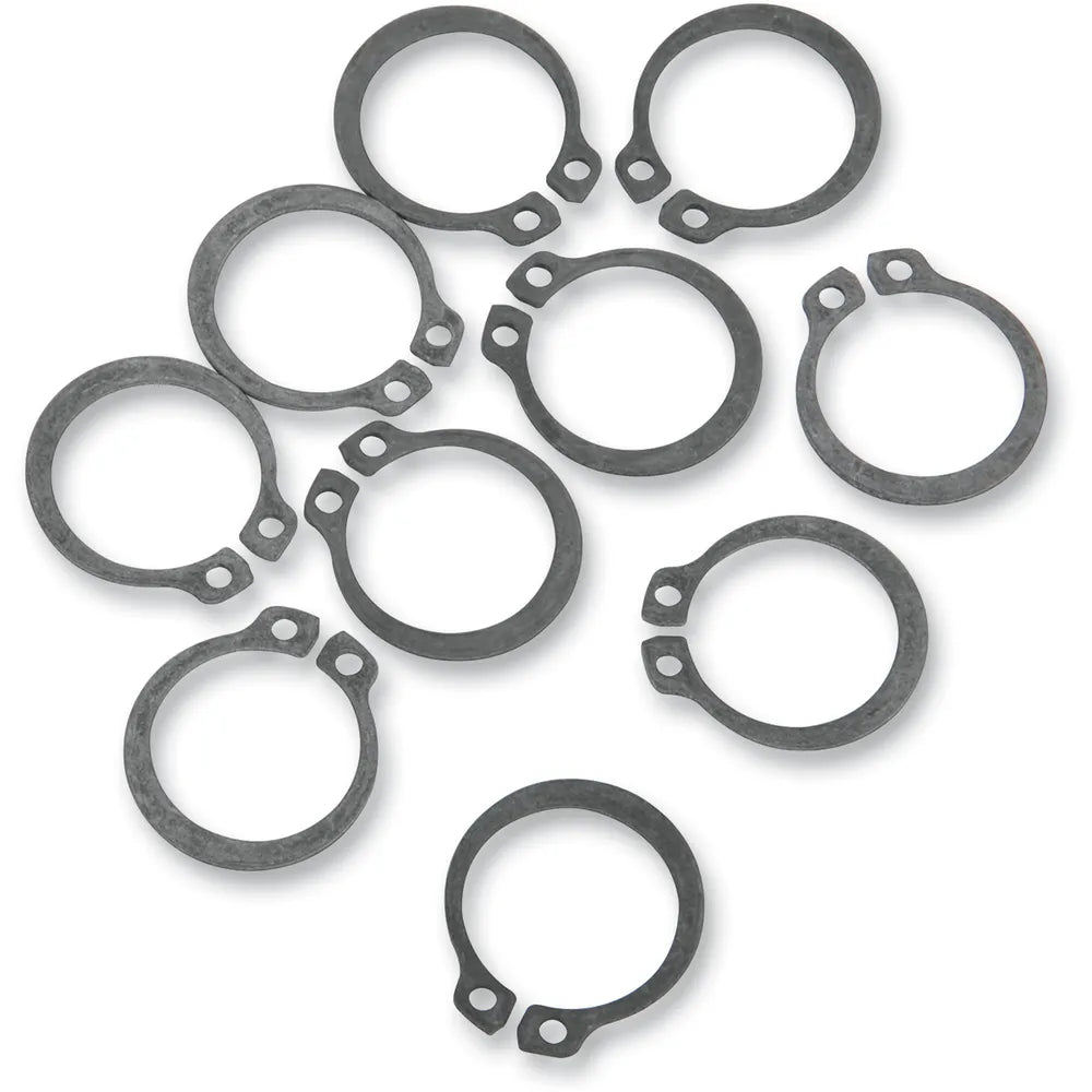 Kit de arandela/anillo elástico del contraeje - Anillo elástico - Paquete de 10 - Kawasaki/Suzuki