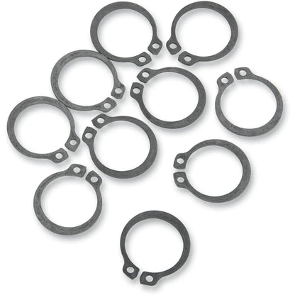 Kit de arandela/anillo elástico del contraeje - Anillo elástico - Paquete de 10 - Kawasaki/Suzuki