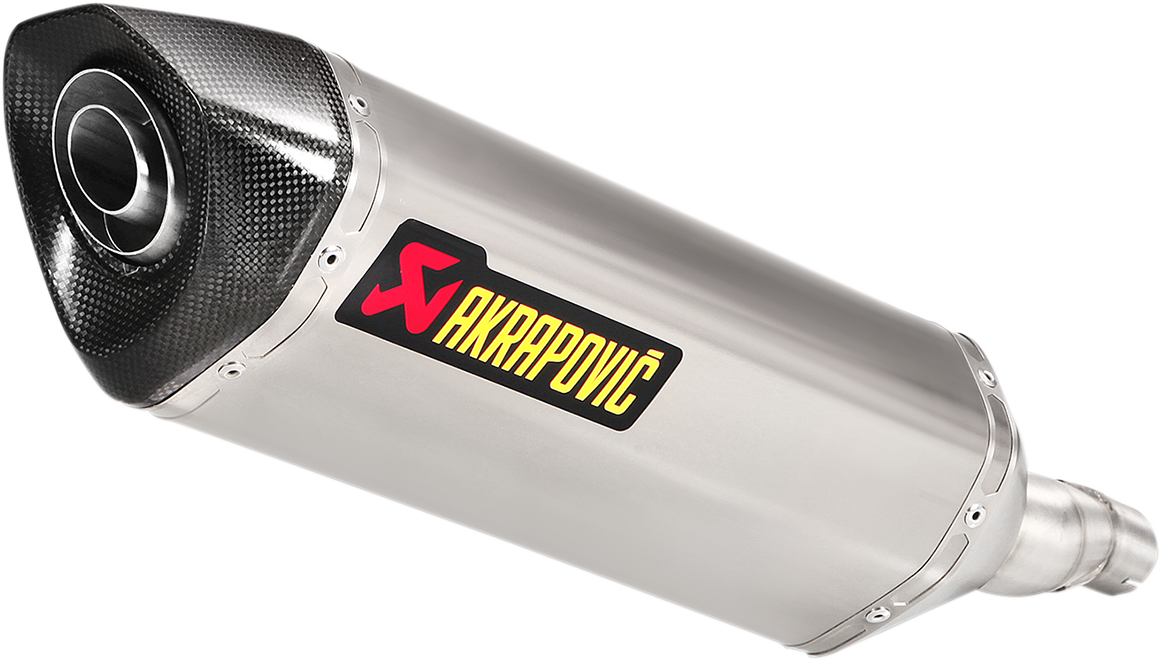Escape Akrapovic - Slip-On Line Muffler - Titanium/Carbon FIber