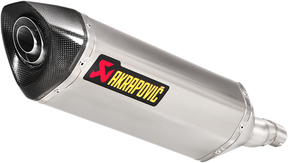 Escape Akrapovic - Slip-On Line Muffler - Titanium/Carbon FIber