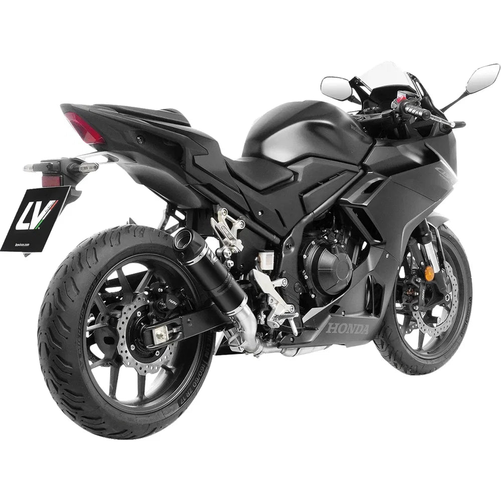 Silenciador LEOVINCE GP Corsa Evo Slip-On Black Stainless Steel CB/CBR 500 F/R/X
