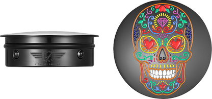 Cubiertas para brazos oscilantes - Cubiertas para brazos oscilantes - Sugar Skull - Negro