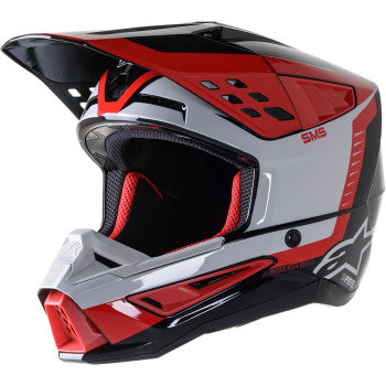 Casco Alpinestars SM5 Beam - Casco SM5 - Beam - Negro/Gris/Rojo