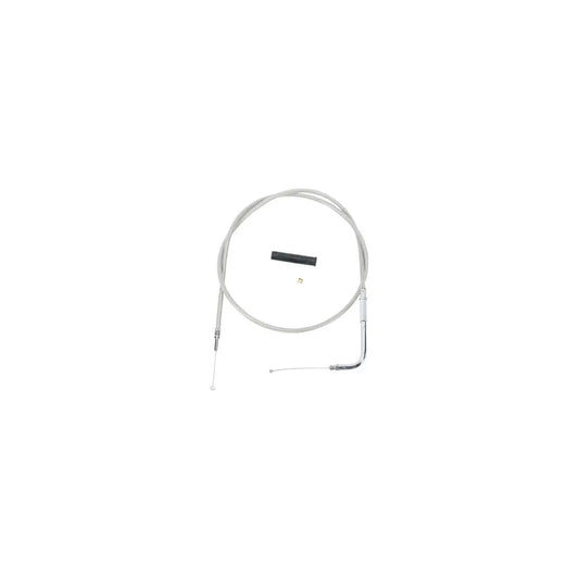 Chicote acelerador de acero trenzado 48-1/2"