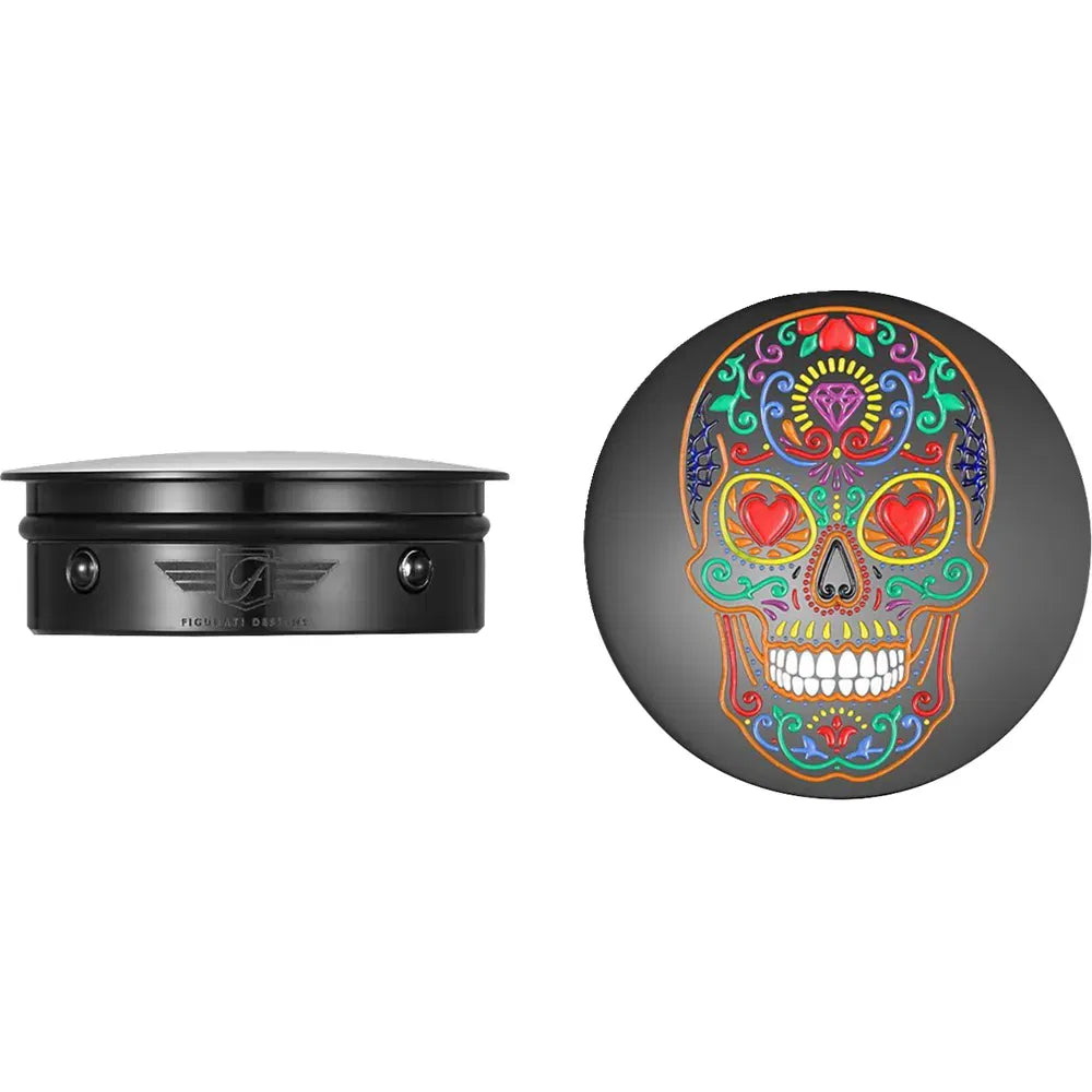 Cubiertas para brazos oscilantes - Cubiertas para brazos oscilantes - Sugar Skull - Negro
