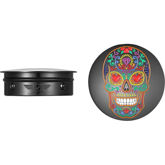 Cubiertas para brazos oscilantes - Cubiertas para brazos oscilantes - Sugar Skull - Negro