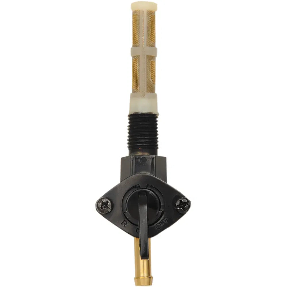 Downward Petcock - Black - 1/4" NPT