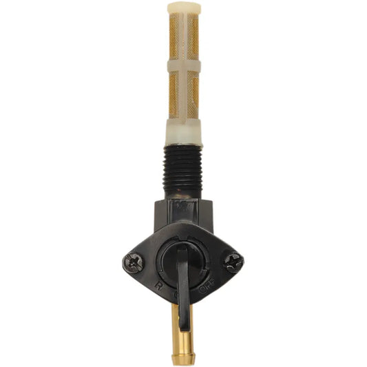 Downward Petcock - Black - 1/4" NPT