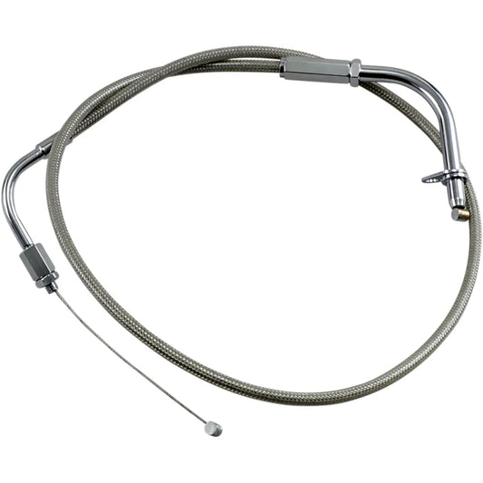 Throttle Cable - Pull - Yamaha - Stainless Steel