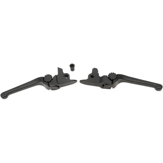 Black Anthem Lever Set for Harley Davidson