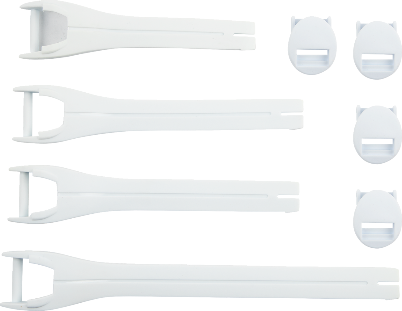 Kit de correas para botas - Kit de correas para botas Qualifier - Blanco - Talla 10-15