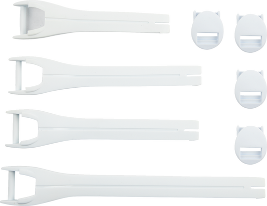 Kit de correas para botas - Kit de correas para botas Qualifier - Blanco - Talla 10-15
