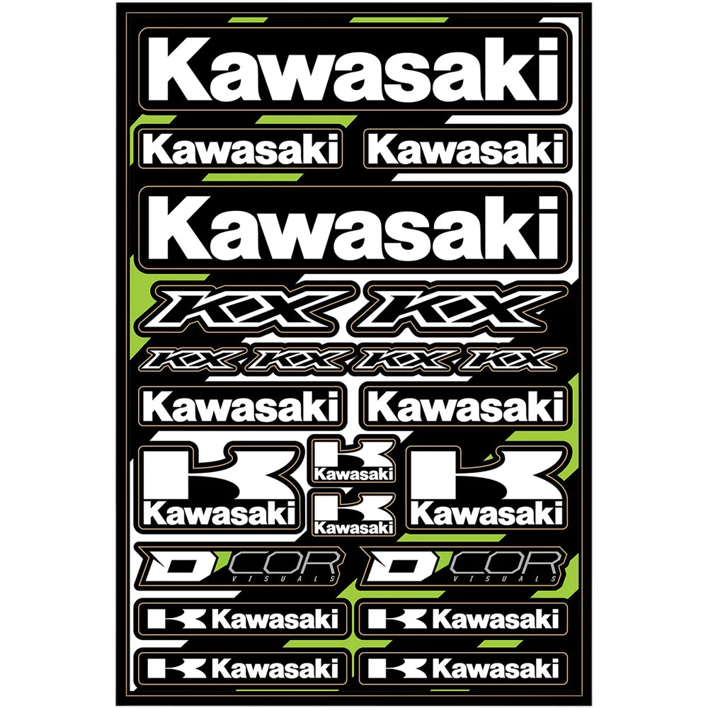 Decal Sheet - Kawasaki Cor2