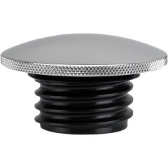 Gas Cap - Chrome - Knurled - Smooth