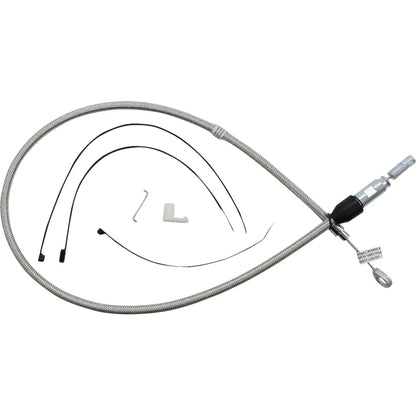Cable de embrague superior de conexión rápida de acero inoxidable pulido - Cable de embrague superior de conexión rápida de acero inoxidable pulido - 36"