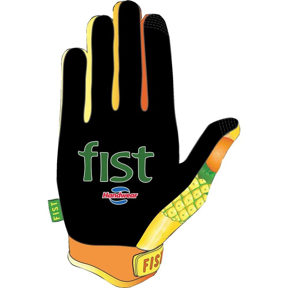 Guantes de ponche de frutas con correas