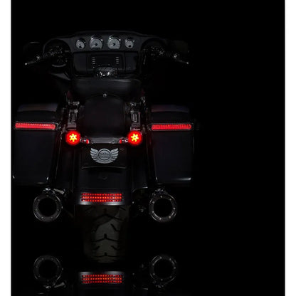 Señales de giro led rojas probeam® con lentes rojas