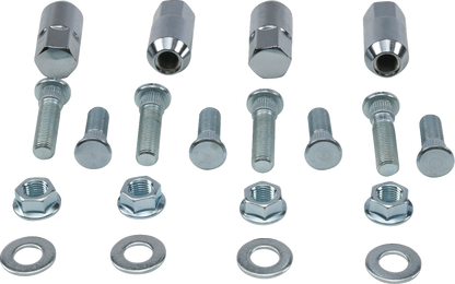 Kit de pernos/tuercas de rueda - Kit de pernos/tuercas de rueda - Delantero/Trasero - '08 Ranger 700/'05-'08 Sportsman 500/800