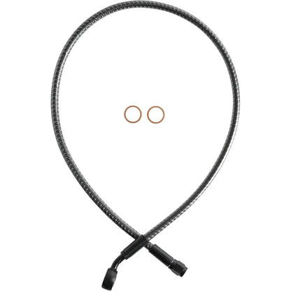 KARBONFIBR Designer Series Kit de freno superior delantero específico ABS - Línea de freno - Delantero - 12 mm - 35° - 26" - KARBONFIBR