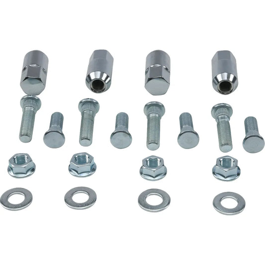 Kit de pernos/tuercas de rueda - Kit de pernos/tuercas de rueda - Delantero/Trasero - '08 Ranger 700/'05-'08 Sportsman 500/800